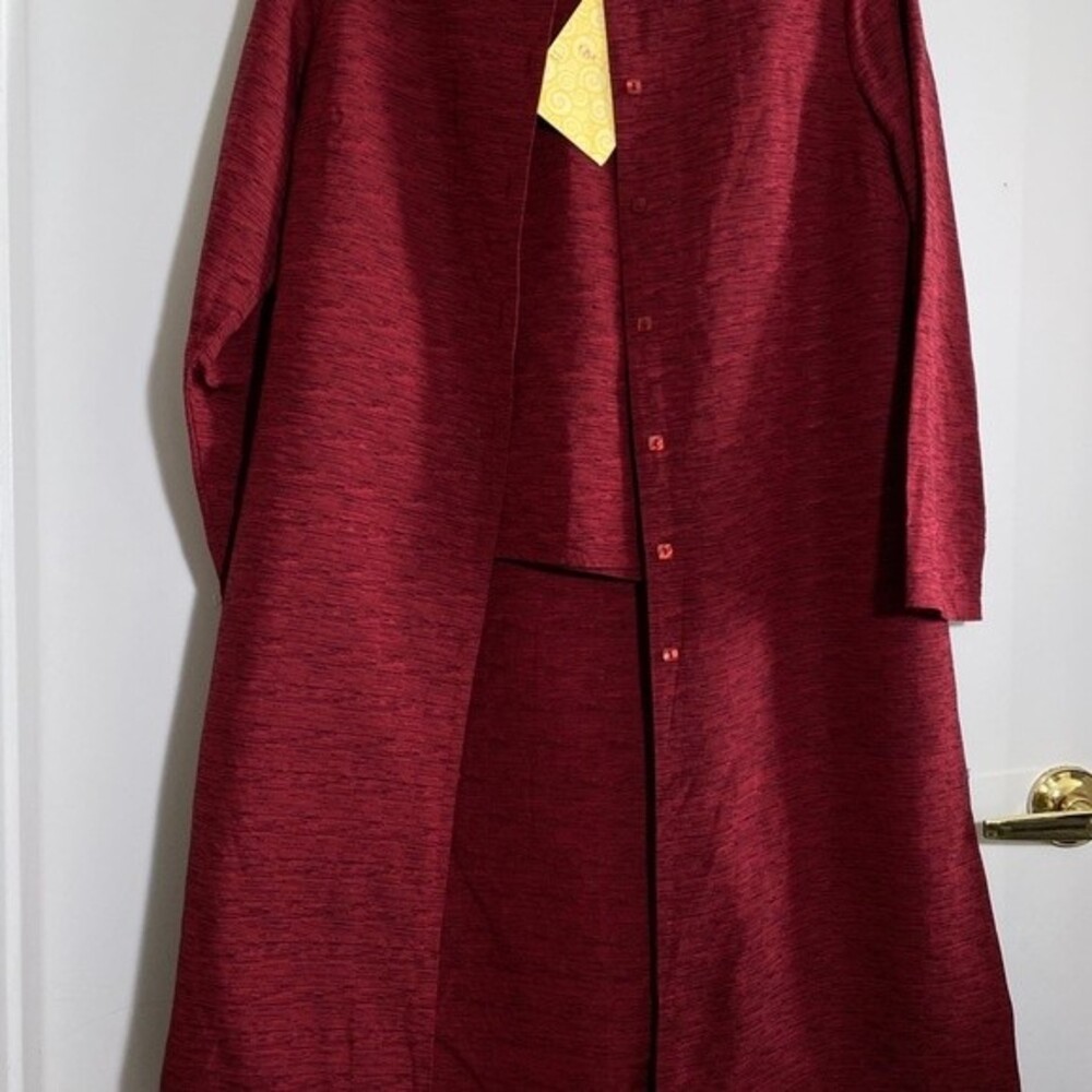 QVC Dialouge coat dress two piece - Picture 2 of 9